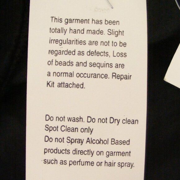 new STENAY Evening Jacket, S, Fully beaded, Leopard print, Black/Brown/Gold - Picture 13 of 13